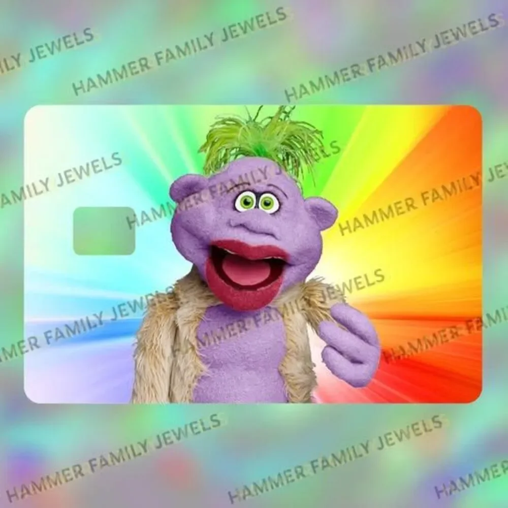 Jeff Dunham Peanut Card Decal